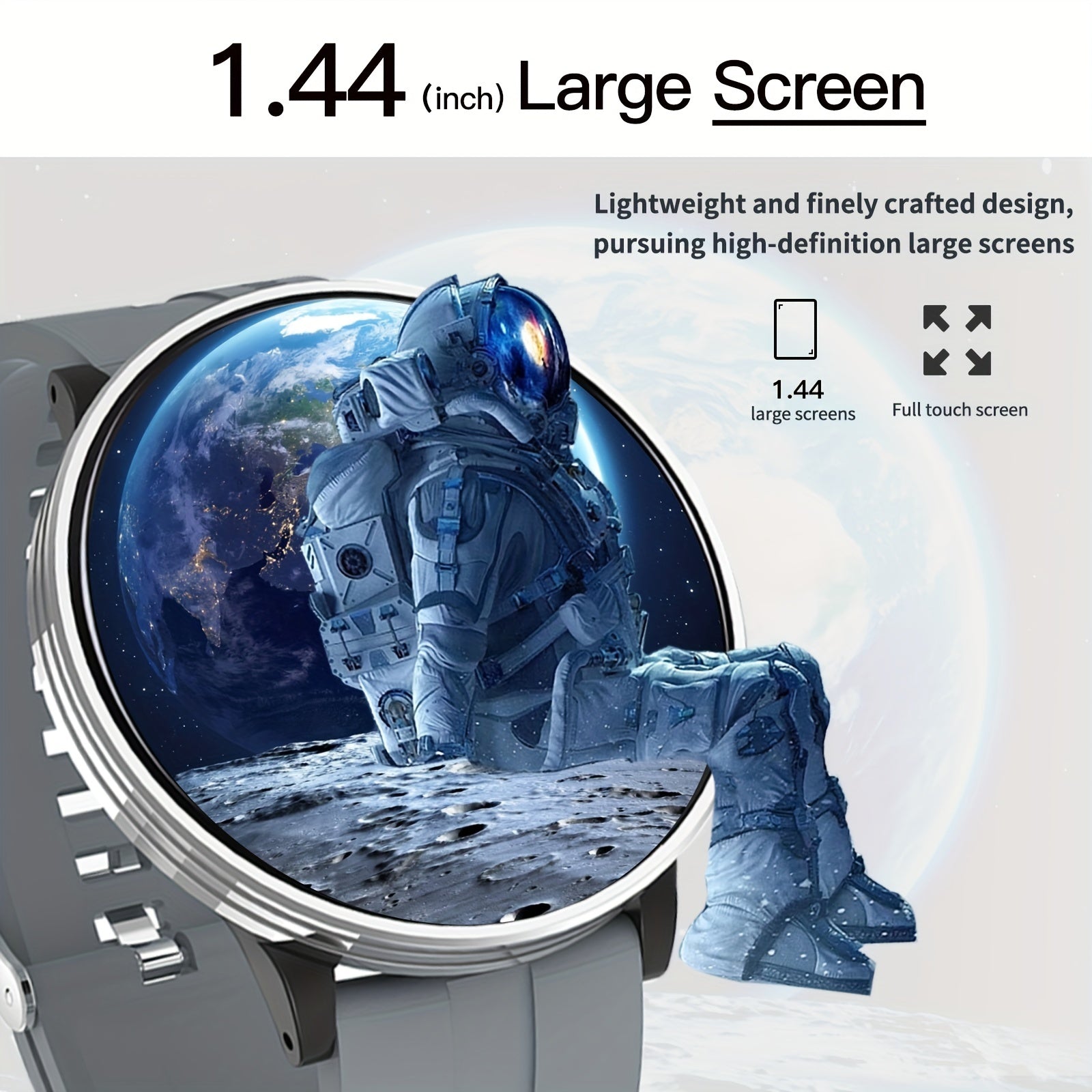 HD Sports Smart Watch with Music Playback and Phone Reminder