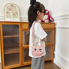 Girls Cat Mini Satchel Crossbody Bag Coin Purse for Kids
