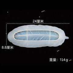 Feather Resin Tray Mold for Epoxy Resin DIY Crafts