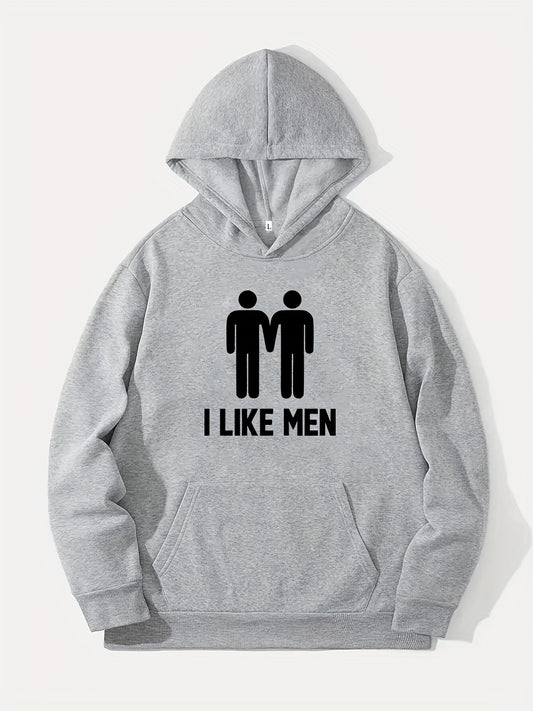 Men's Graphic Print Hoodie for Winter Fall