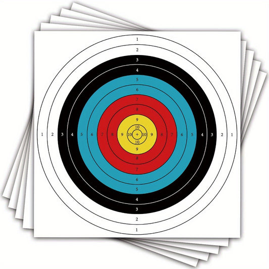 20pcs Bow Arrow Targets For Archery Practice 10 Rings 40 64x40