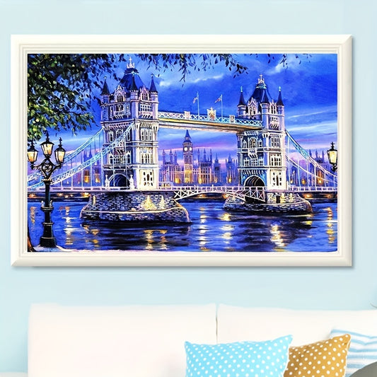 5D DIY London Tower Bridge Diamond Painting