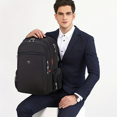 Large Laptop Backpack for Men with USB Charging Port