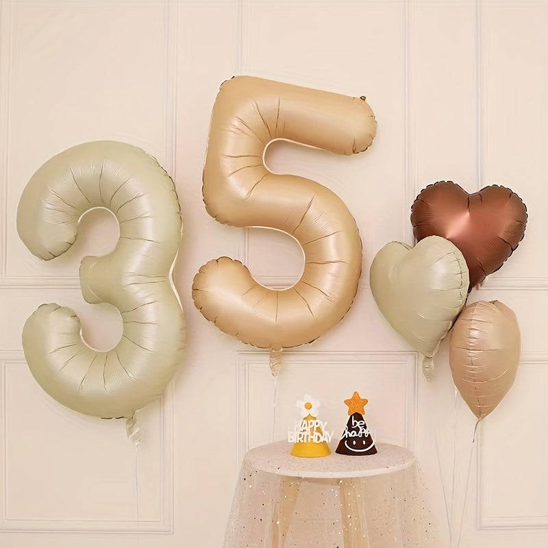 Heart Shaped 18" Aluminum Balloon for Birthday Party