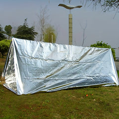 Emergency Survival Tent Aluminum Foil Reflective Shelter Outdoor Blanket