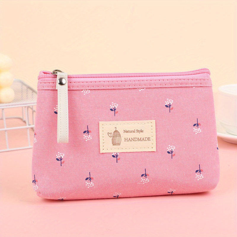 Waterproof Printed Makeup Bag Small Zipper Wash Bag