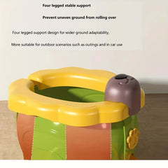 Portable Potty For Toddler Foldable Travel Potty Kids Toilet