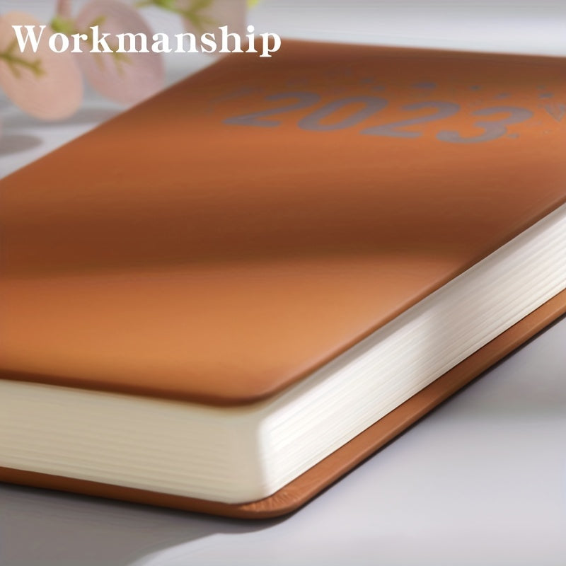 B5 Extra Thick 360 Pages Leather Business Notepad