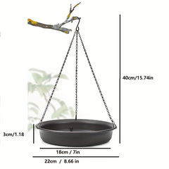 Outdoor Hanging Bird Feeder Tray for More Wild Birds