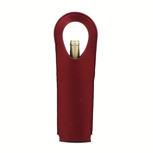 Felt Wine Bag Single Wine With Handle Felt Wine Bottle Bag