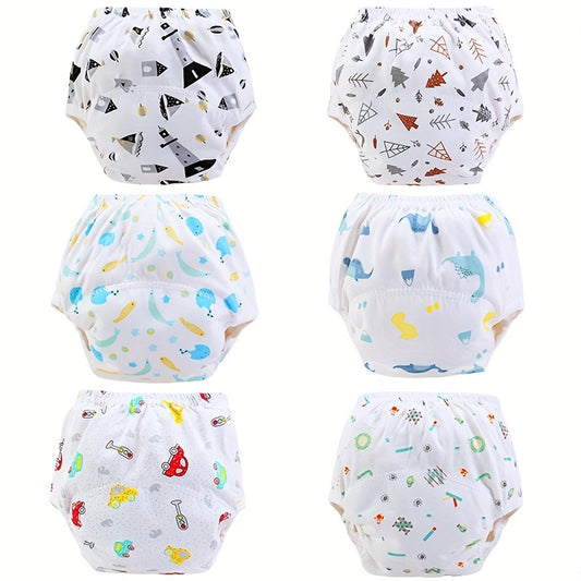 Newborn Training Pant Washable Underwear Baby Boy Girl Cloth Diaper