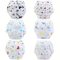 Newborn Training Pant Washable Underwear Baby Boy Girl Cloth Diaper