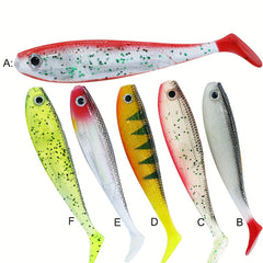 2pcs 12g T Tail Soft Fishing Lures Artificial Wobblers Fishing Tackle