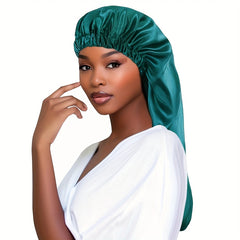 Women's Extra Long Satin Hair Bonnet for Night Sleeping