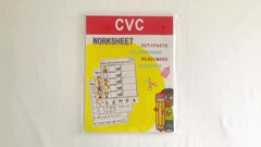 Phonics Workbook Cut & Paste Sentence Colorful Education