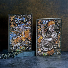 Vintage European Style PU Leather Notebook - Business Gift or Office Accessory