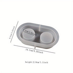 Tealight Candle Holder Epoxy Resin Mold DIY Home Decor