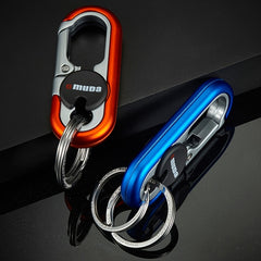1pc Car Key Chain Metal Key Ring Men's Waist Hanging Key Pendant