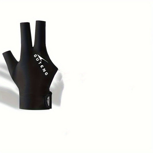 1pc Billiard Three Finger Gloves Snooker Billiards Glove
