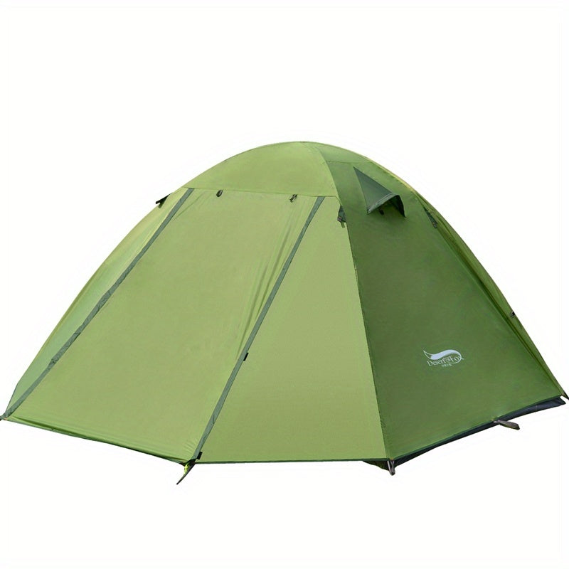 Rainproof Aluminum Pole Tent for 3-4 People