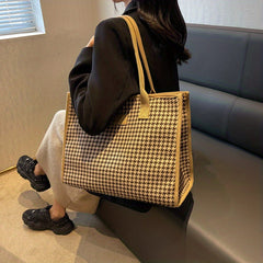 Large Capacity Tote Shoulder Bag Storage Bag For Work