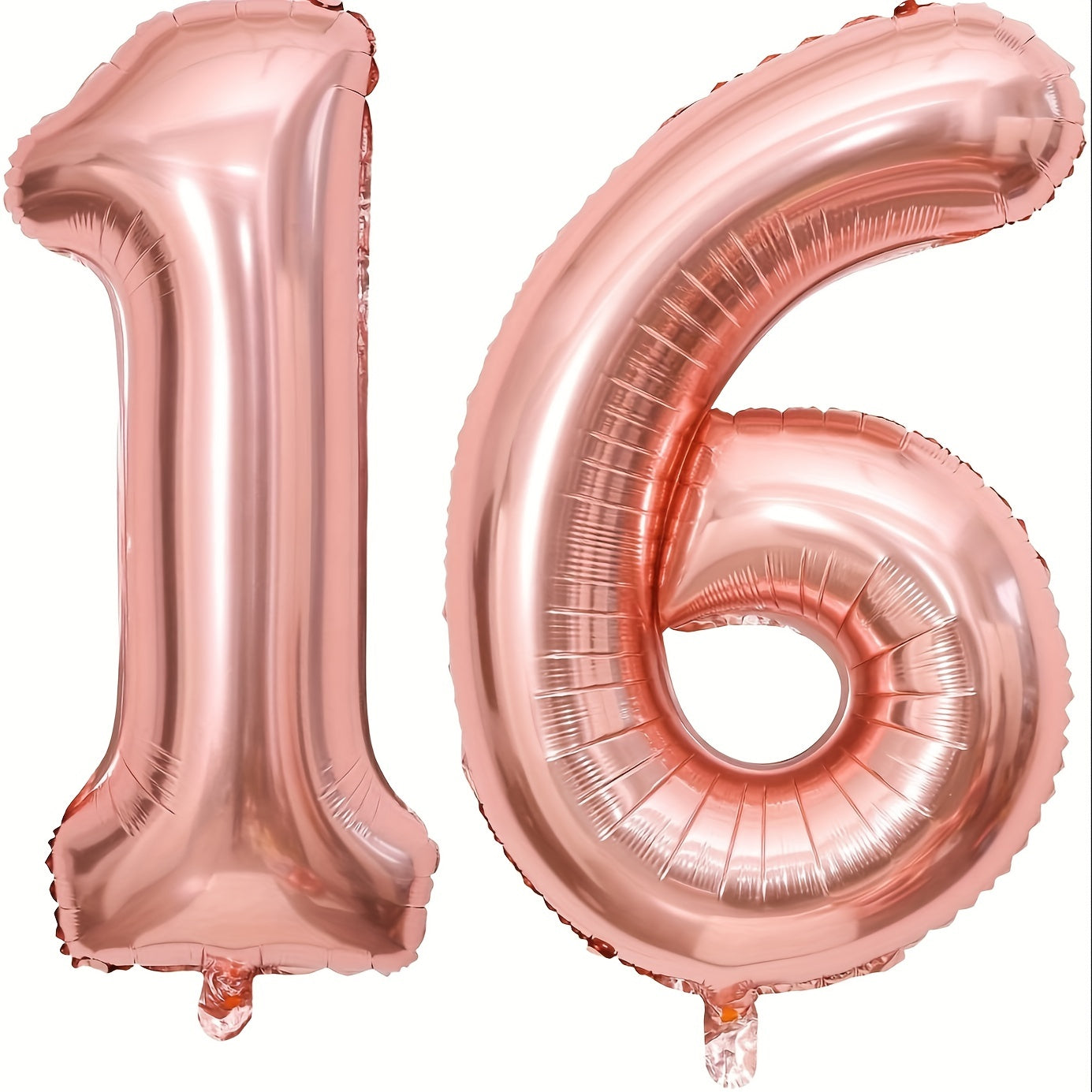 Rose Golden 16-60 Giant Foil Helium Birthday Balloon