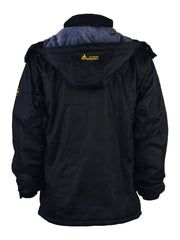 Men's Outdoor Hooded Windbreaker Jacket Waterproof Warm Jacket