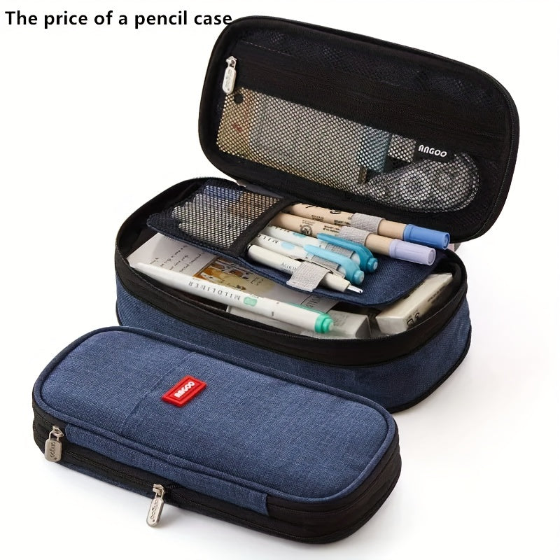 Large Capacity Pencil Pen Case Bag