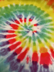  Tie Dye V Neck Casual Dress