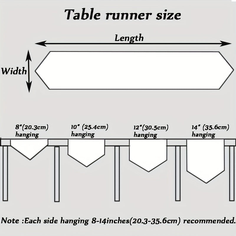 Polyester Table Runner Embroidery Flowers Coffee Lace Fringe for Home Decoration