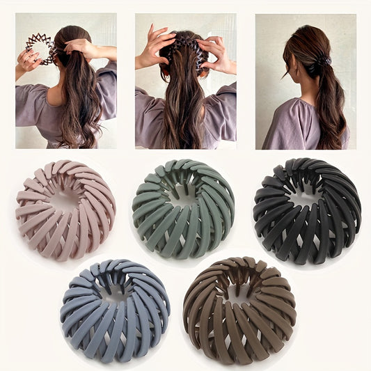 Bird Nest Shape Magic Hair Clip Hair Holder
