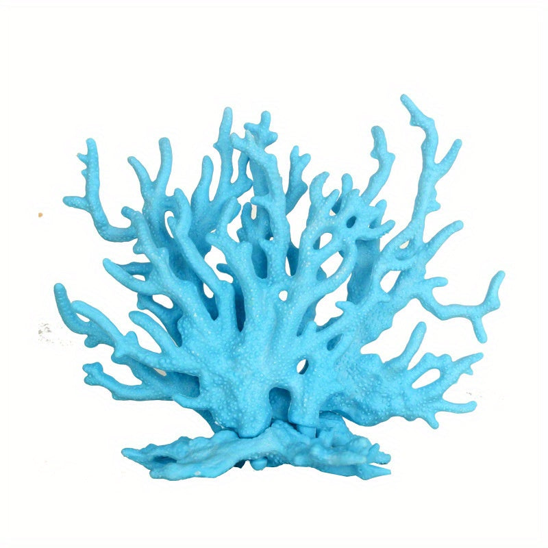 Realistic Artificial Coral Plant Ornament for Fish Tanks