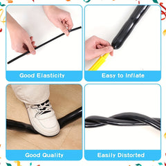 100pcs Twisting Balloons & White Magic Balloons for Party Decorations