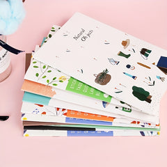 A5 Size Illustration Notebook Primary Secondary School Student Diary
