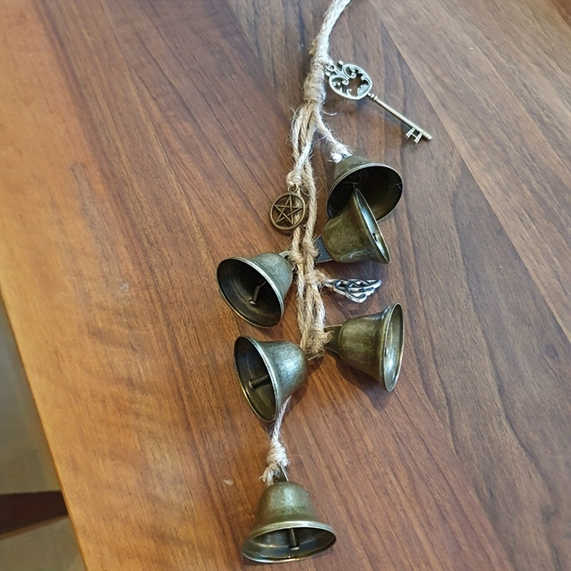 Witch Bells Protection Door Hangers Wiccan Magic Wind Chimes