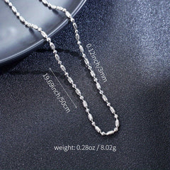 S925 Men's Hip Hop Sterling Silver Necklace Chain Variety