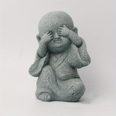 Aquarium Decor Little Monk Landscape Ornament For Gardening