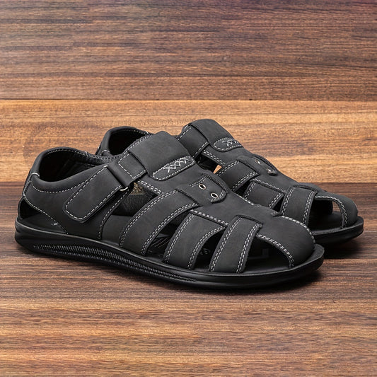 Men's Outdoor Closed Toe Strap Sandals Non Slip