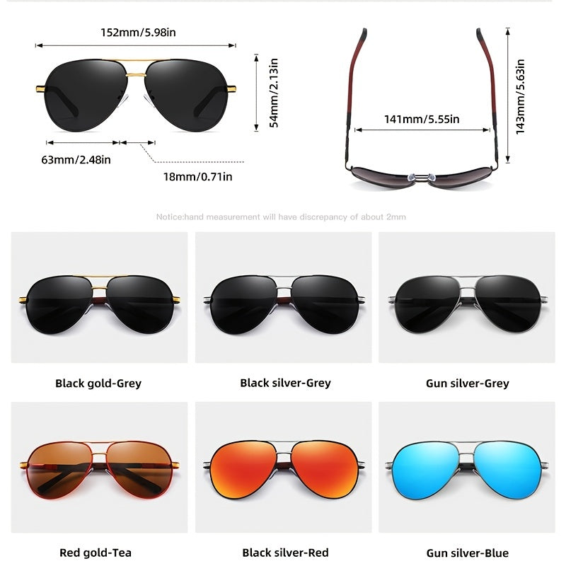 Men's Polarized Sunglasses UV400 Outdoor Sports Fishing Glasses