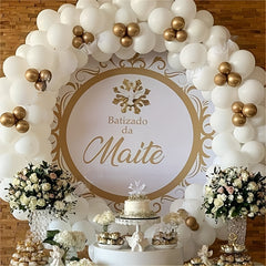 115pcs Golden Balloon Garland Set Wedding Birthday Christmas Decoration
