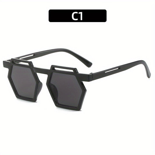 Polygonal Kids Sunglasses UV Resistant
