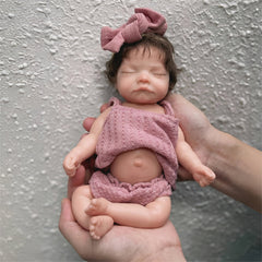 Handcrafted Silicone Youngsters Girl Doll Soft Touch & Clothes