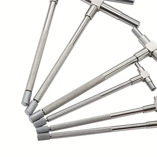 6pcs 8 150mm Telescoping Gauge Set Inner Diameter Hole Gauge Inside Measuring