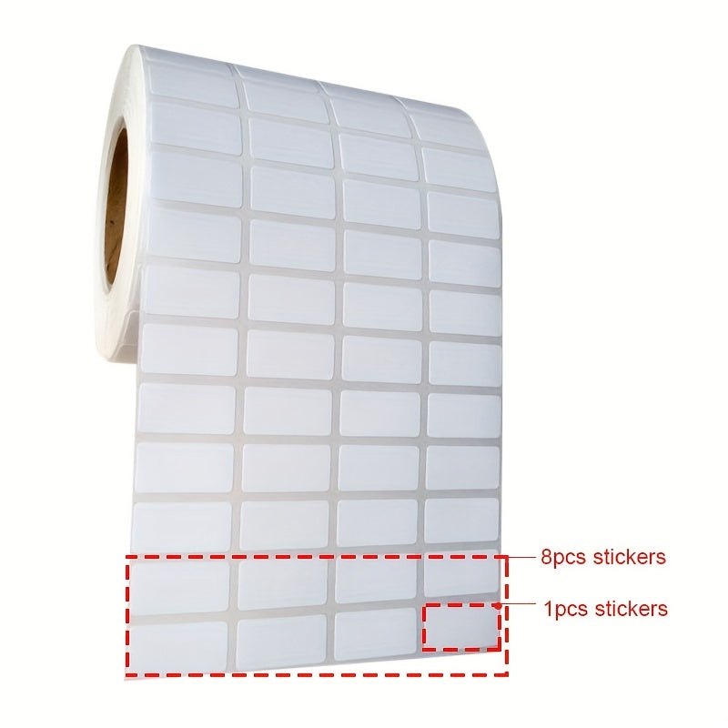 500pcs Blank Label Paper for Diamond Painting - Square Round Shape