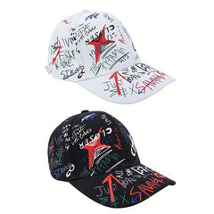 Graffiti Cap Street Baseball Hat for Students