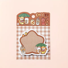 30 Sheets Hand Account Sticky Notes Fresh Message Sticker Memo Sticker