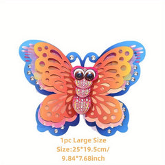 3 Sizes 3D Butterfly Wall Decor Hollow Butterfly Decorations for Birthday Party