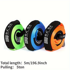 5M 196 8in 5T Car Trailer Belt Off road Car Tow Rope