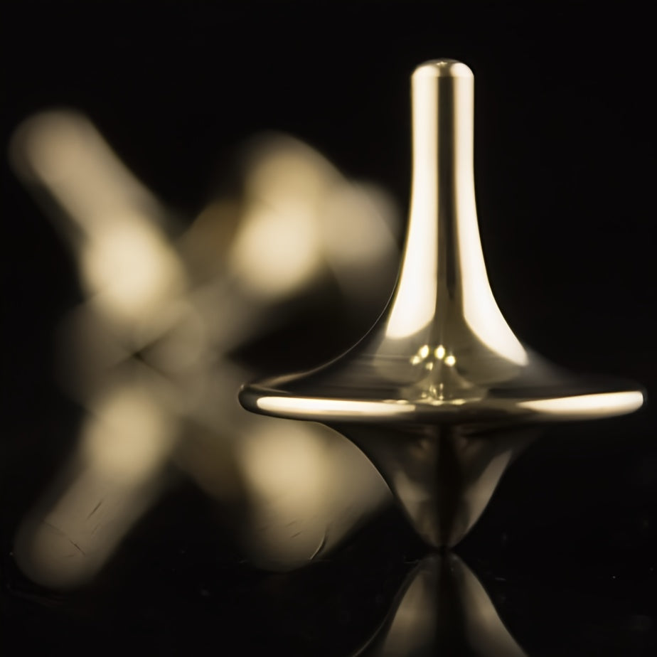 Stainless Steel Spinning Top Lost Memories Newton-Inspired
