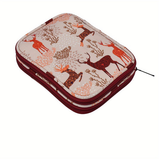 Portable Knitting Bag Crochet Storage Tote Yarn Accessories Organizer